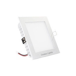 24 Watt Downlight - Aluminium, Round/square Shape, White, 2700k/4000k/6500k, Input Voltage 90v-300vac | Easy To Install, Less Maintenance, Long Functional Life