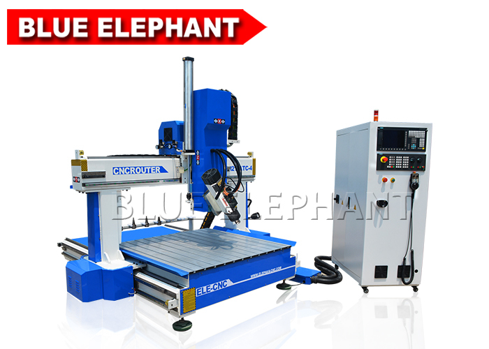 Vacuum Cleaning System 1212 Automatic Tool Changer Atc Cnc Wooden Engraving Machine , Germany Siemens Controller Wood Cutting Machine