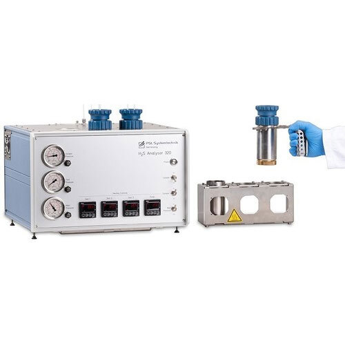 H2S एनालाइजर गैस प्रेशर: 6 बार तक