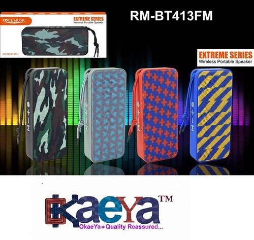 OkaeYa RM-BT 413FM एक्सट्रीम सीरीज वायरलेस पोर्टेबल स्पीकर
