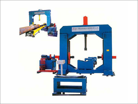 गैंट्री प्रकार हाइड्रोलिक स्टील पाइप लिंकिंग और स्ट्रेटनिंग