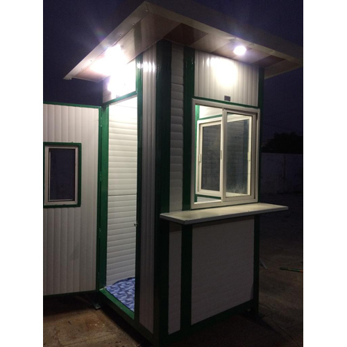 Portable Security Cabin - Frp Material, 8 To 10 Feet Height | Elegant Design, Customized Options, Easy Installation, Highly Reliable