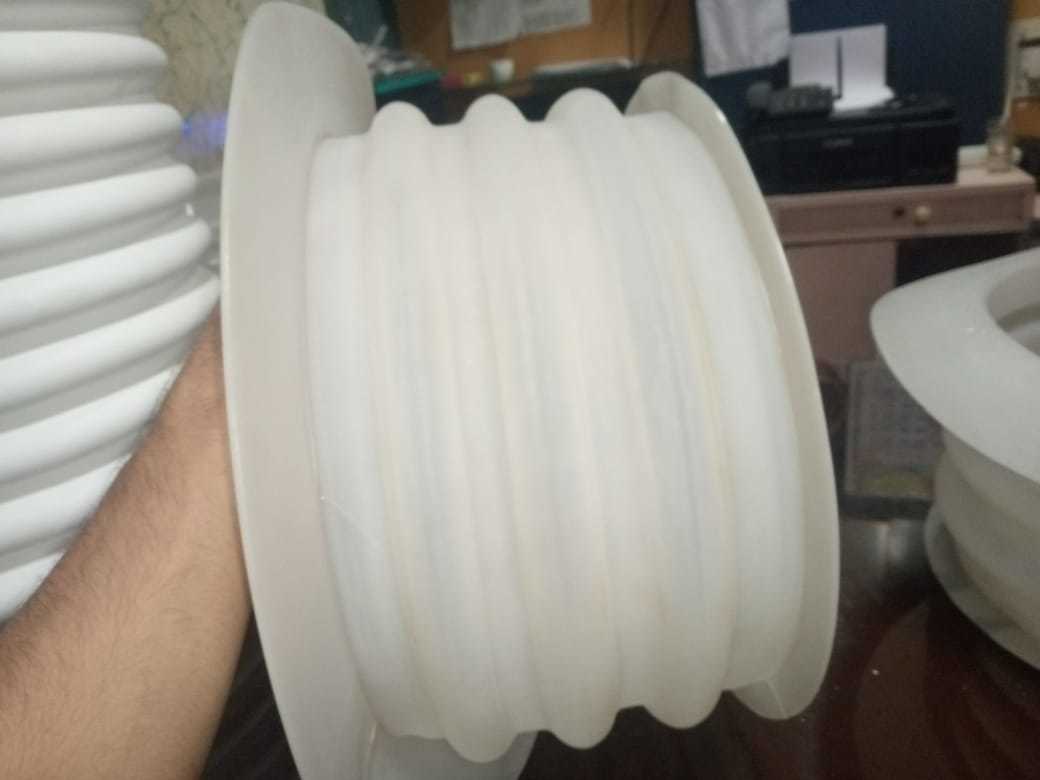 Conical Rubber Bellow - 210mm, 200mm, 150mm, 100mm | White And Grey Color Options