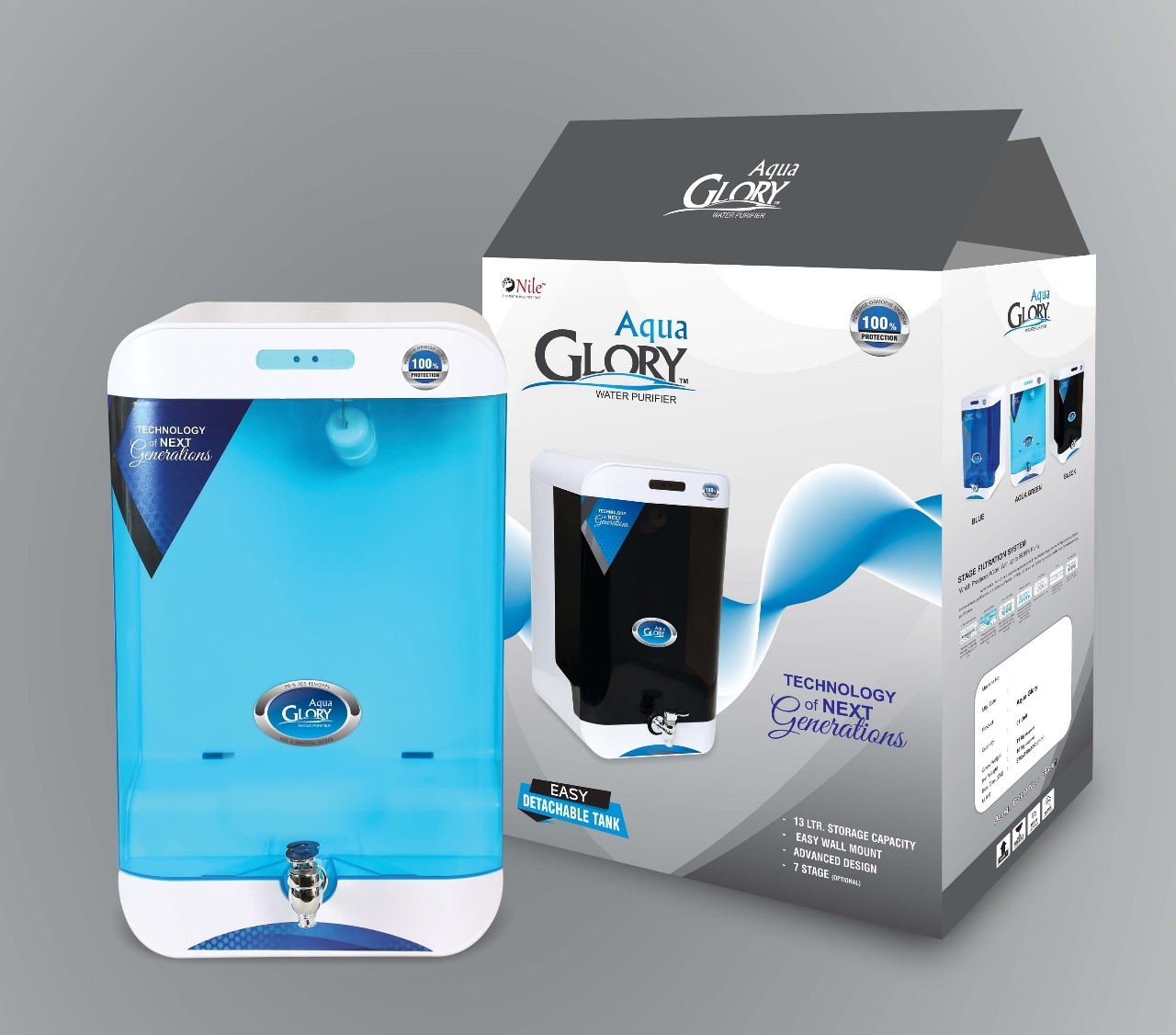 Electric Water Purifier - Abs Plastic, 300 X 350 X 450 Mm | 5l Capacity, 100w Power, Modern Design, Long Lasting Quality, Advanced Filtration Features