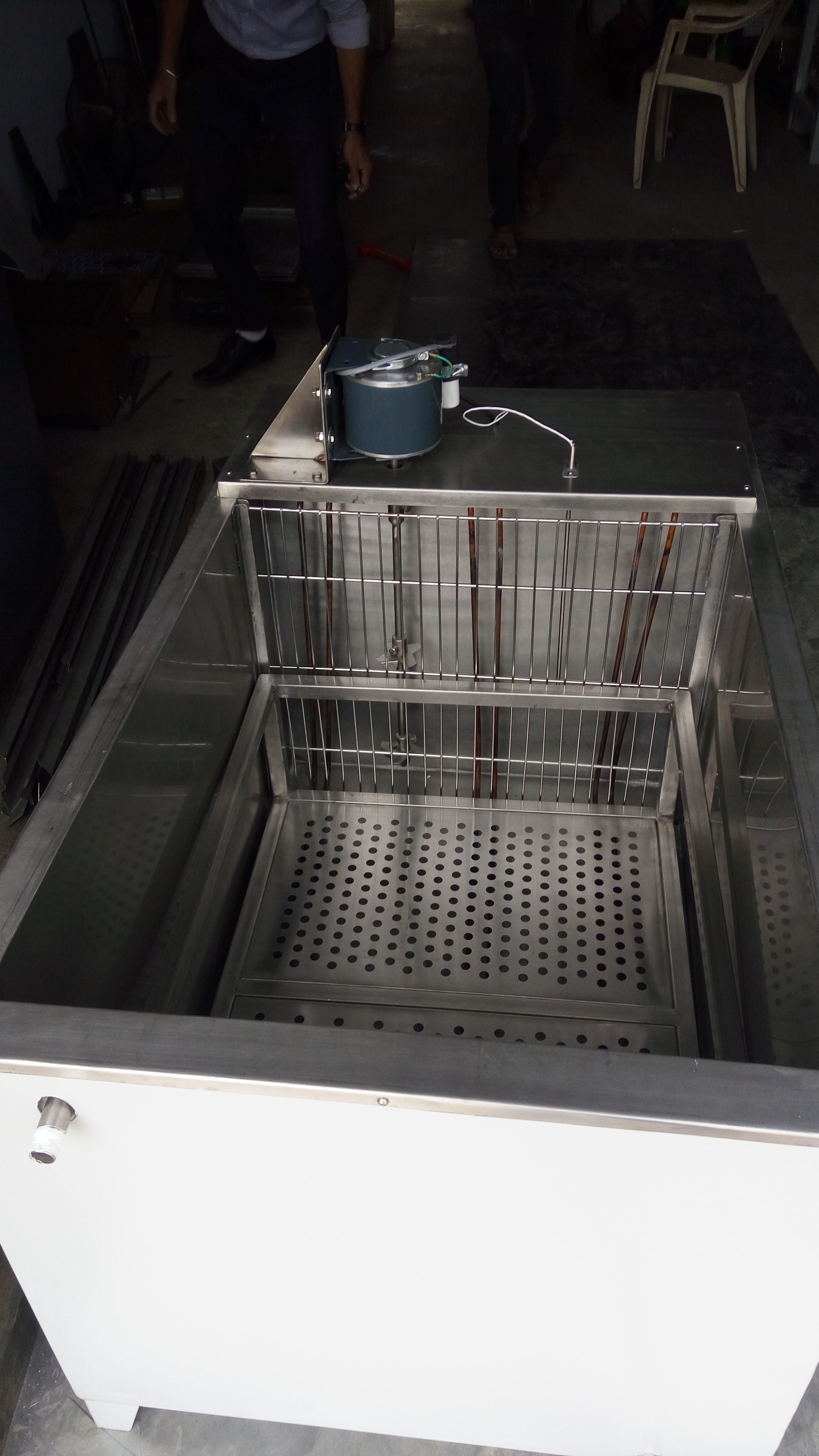 Accelerated Curing Tank - Stainless Steel, Rectangular Design For Up To 18 Cubes | Digital Temperature Control, Rapid Strength Development, Low Power Consumption, Easy Maintenance