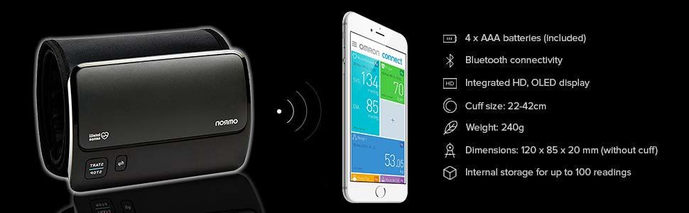 Black Blood Pressure Moniter -Hem 7600t