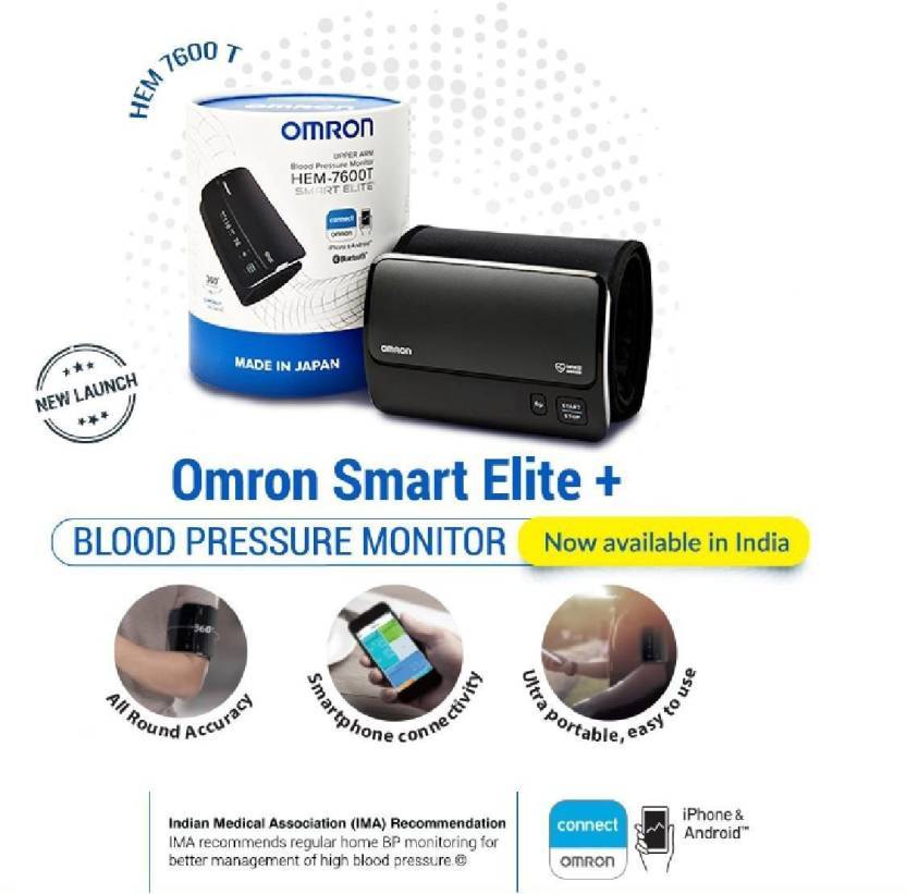 Black Blood Pressure Moniter -Hem 7600t