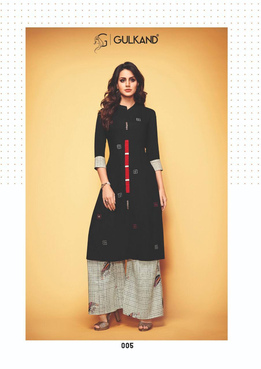 Palazzo Kurtis - Rayon Slub With Hand Work, Multi Color, 42 Inch Length, Full Sleeves, Breathable, Quick Dry, Washable, Free Size L/xl/xxl