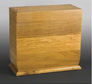 Natural Color Newport Ii Cedar Wood Urn