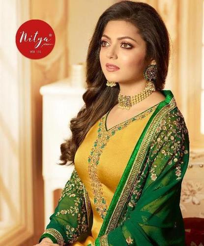 Blue New Designer Salwar  Suits
