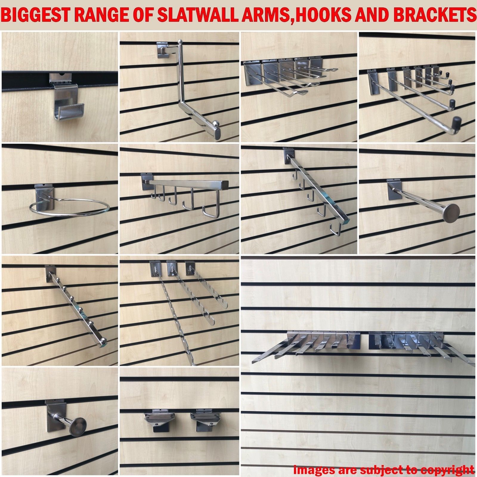 Slatwall Fixtures