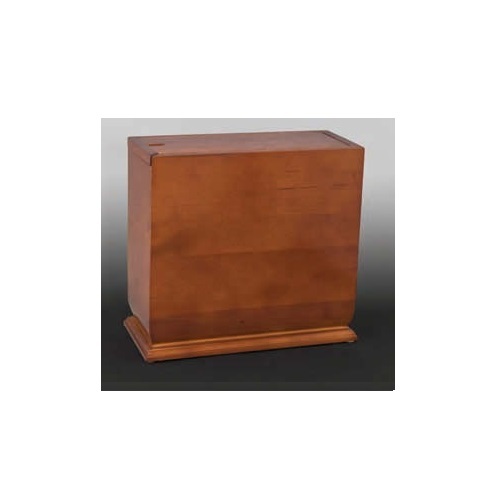Polishing Summit Cherry Wood Urn
