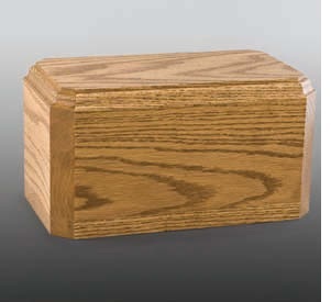 Polishing Summit Cherry Wood Urn