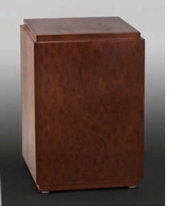 Polishing Summit Cherry Wood Urn