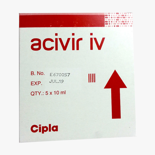 Acyclovir Injection - Antiviral Solution for Herpes Virus Infections, Effective Against Chickenpox and Herpes Zoster