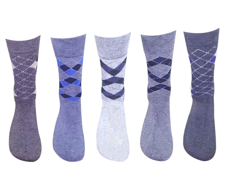 Warm Woolen Multicolored Socks For Men