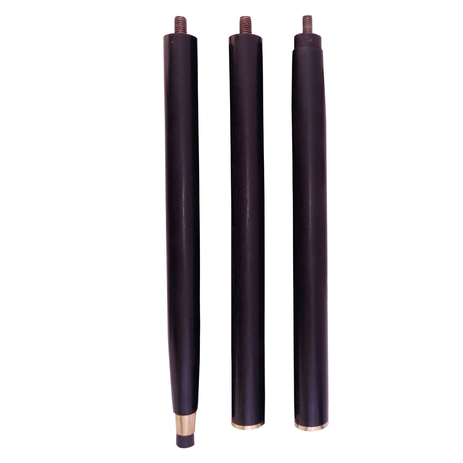 Solid Brass Duck Chrome Handle And Wooden Walking Stick / Cane Black Finish