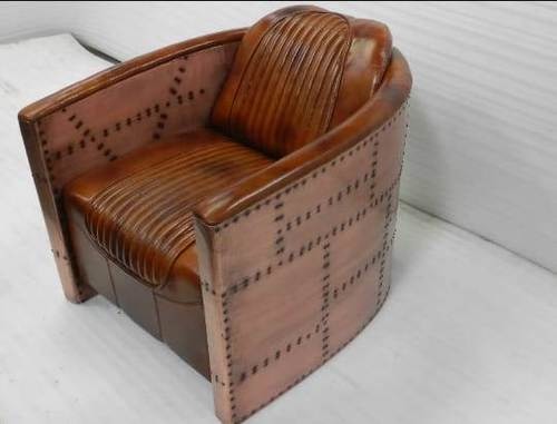 LEATHER AVIATOR SOFA