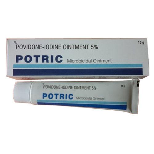 Pharmaceutical Ointments - Povidone-Iodine 5% | Tube Packaging, 15g Weight, Topical Treatment for Minor Wounds and Skin Infections
