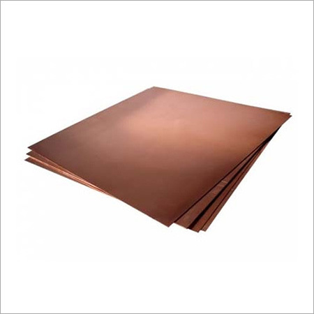Copper Sheet - Pure Copper, 1-4 mm Thickness, Square Shape, 70 GSM | Ideal for Industrial Applications, Roofing, Electrical Components, and Decorative Arts