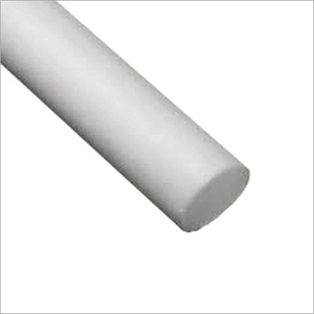 PTFE Rods - 25 mm Round, White | High Chemical Resistance, Low Friction, Radiation Protected, Toxin-Free, Recyclable, ASTM Compliant
