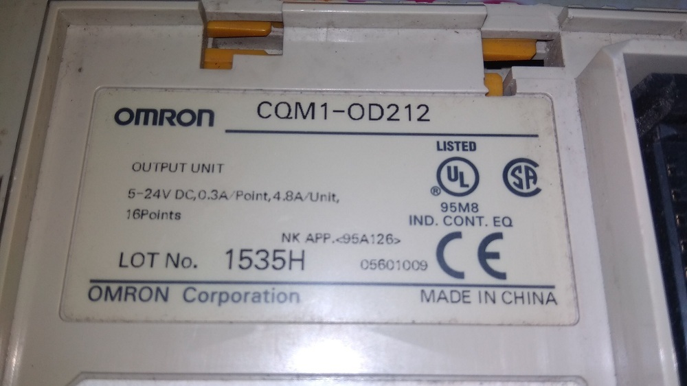 Omron Module Cqm1-od212