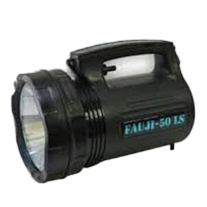 LED Search Light - Plastic, 2.3x4.5x5.6 Inch | 10W Output, 1km Range, Rugged & Weather-Resistant with Auto On/Off Feature