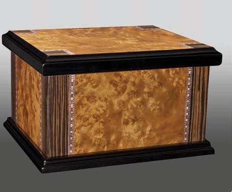 Polishing Markham Wood Cherry Urn