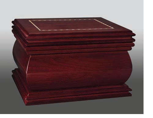 Polishing Markham Wood Cherry Urn