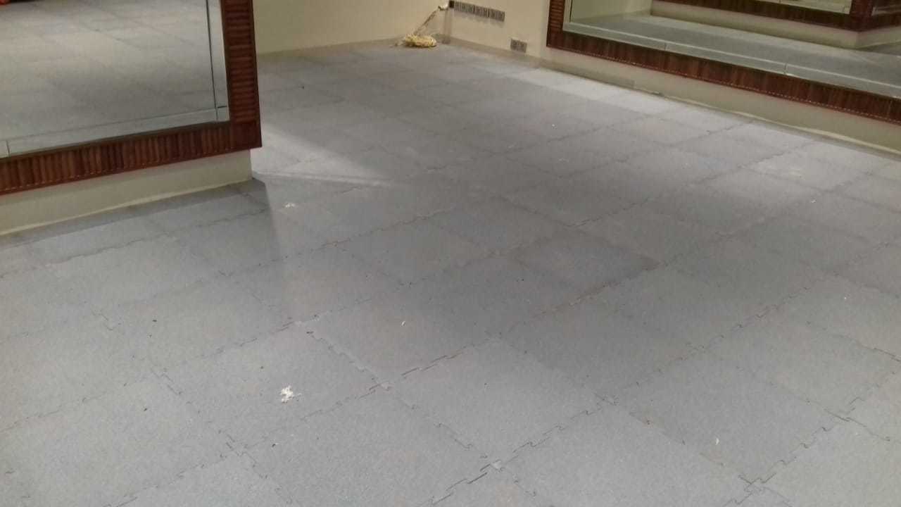 Low Noise Emission Gym Floor Tiles