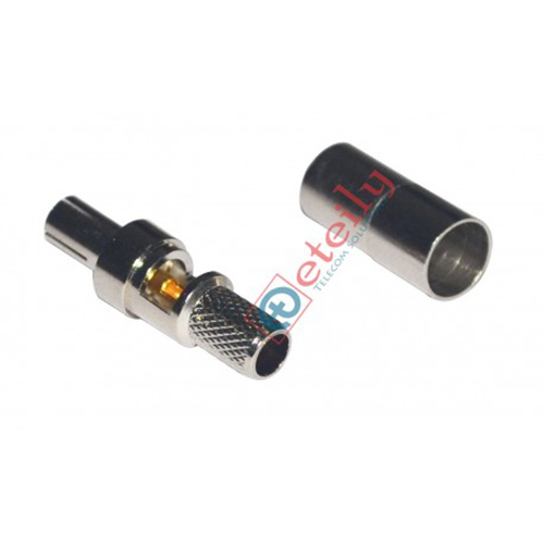 RG 58 Connector - Silver Material, 15-20 Grams Weight | Ideal for Cable Connection Applications