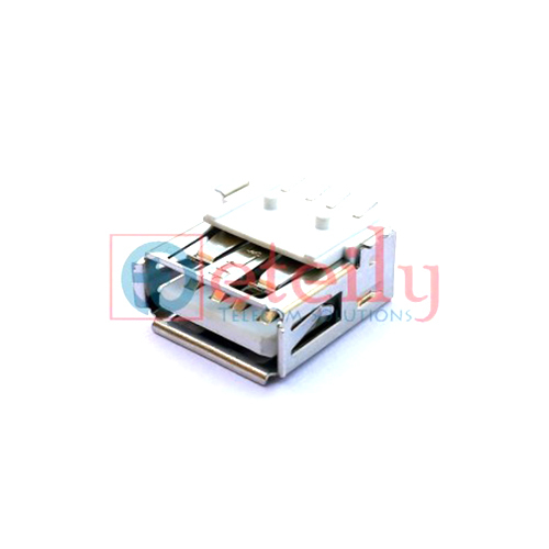 SMT Connector - White, 3 Grams | Easy to Install for SIM Applications