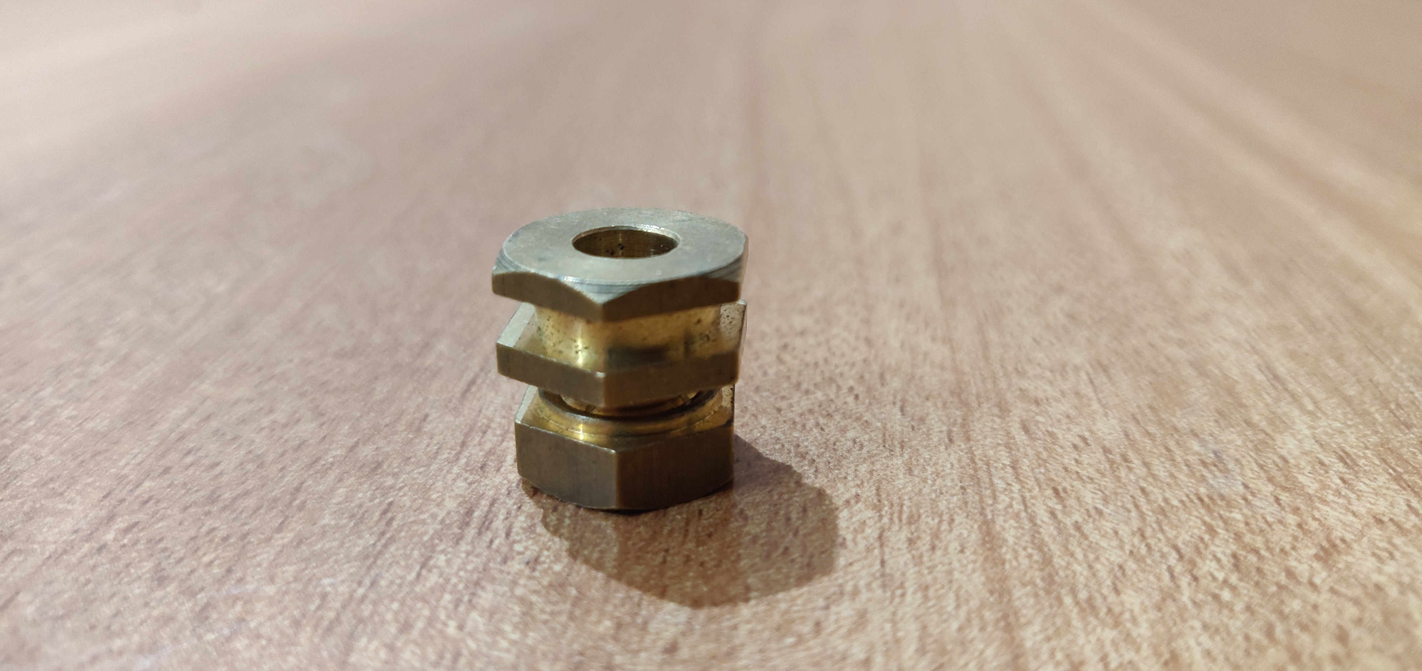 Steel Mini Brass Union