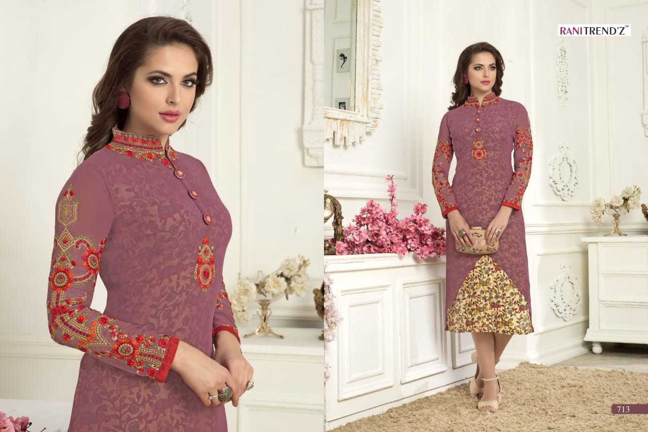 Mix Georgette Kurtis
