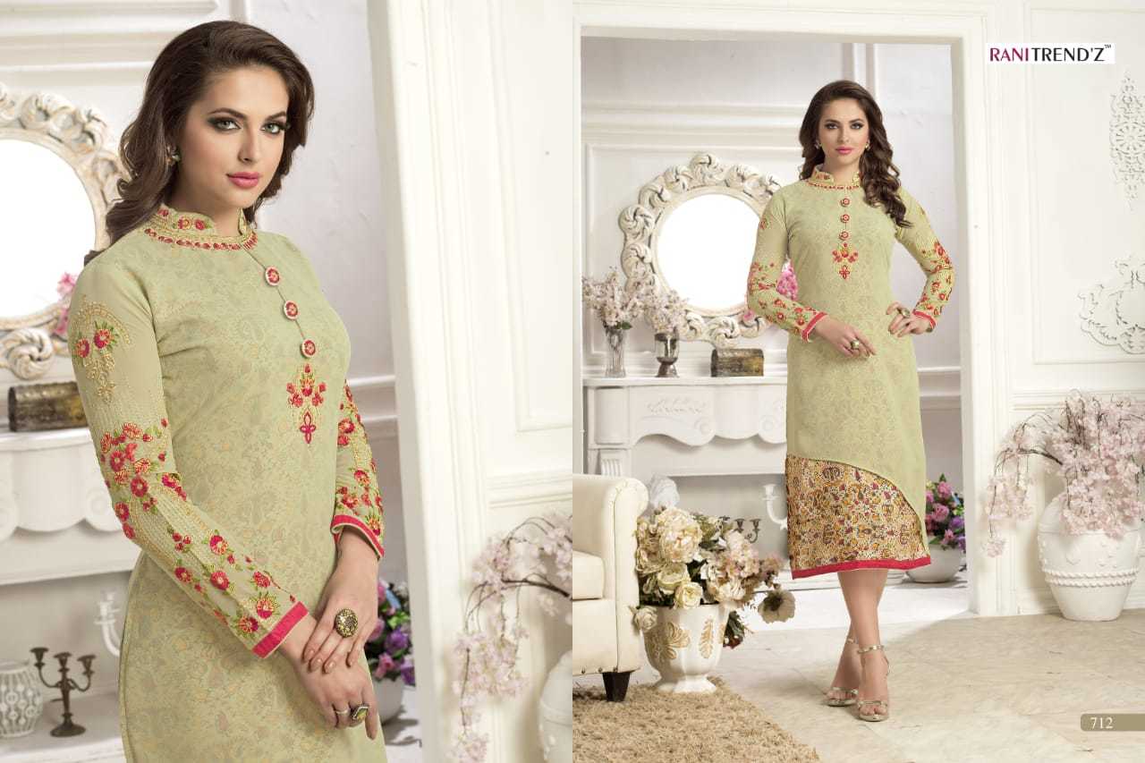 Mix Georgette Kurtis