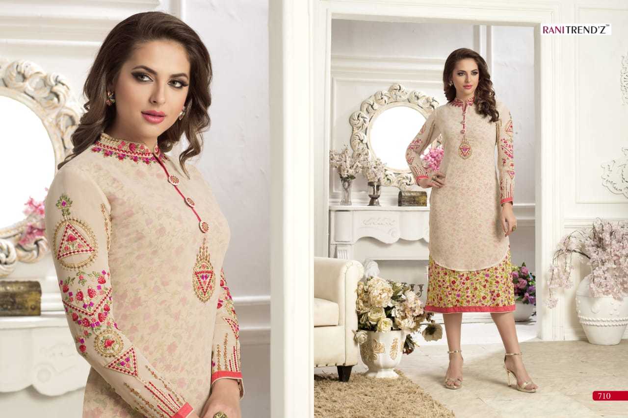 Mix Georgette Kurtis