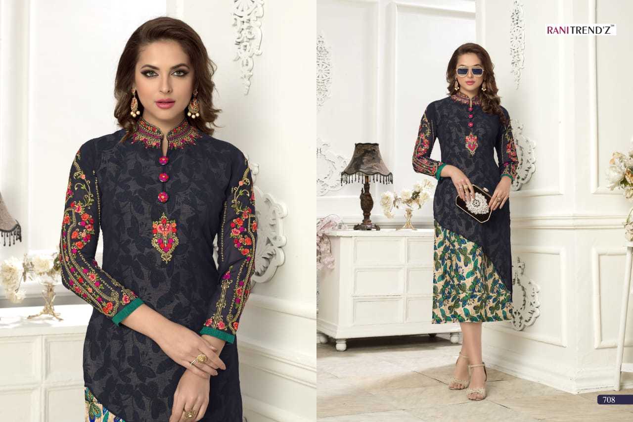 Mix Georgette Kurtis