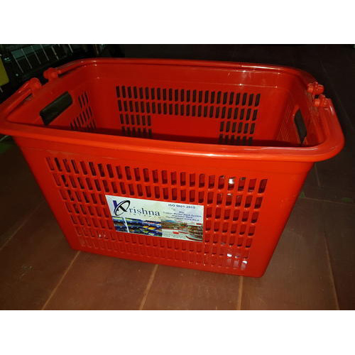 सिंगल साइडेड सुपरमार्केट शॉपिंग बास्केट