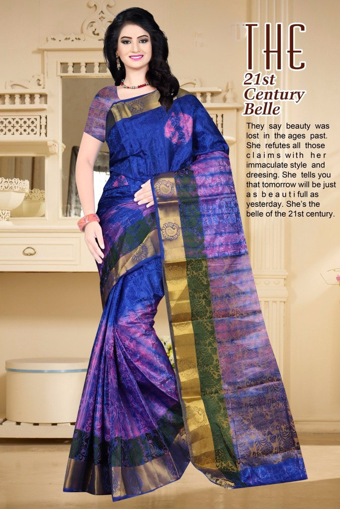 Traditional Tussar Silk Saree
