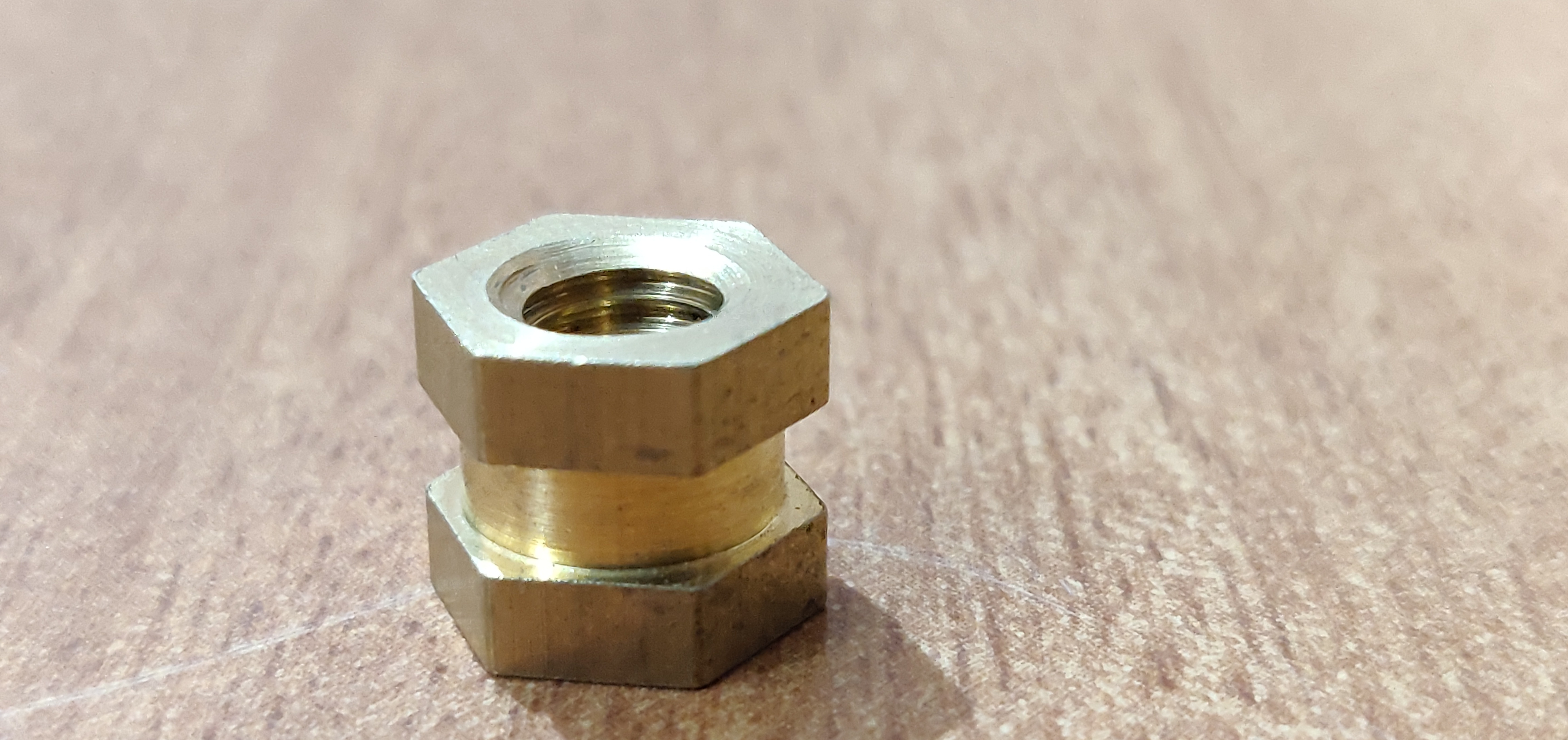 Hexagon Brass Insert Hex Nut