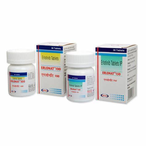 Erlonat Tablet - Tablets | Effective Anticancer Medication, High Bioavailability, Targeted Therapy Solution