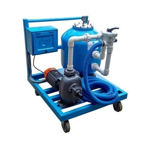 Swimming Pool Suction Sweeper - Iron, Standard Size | Blue Color, Efficient Suction Performance