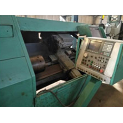 Green Cnc Turning Center Machine
