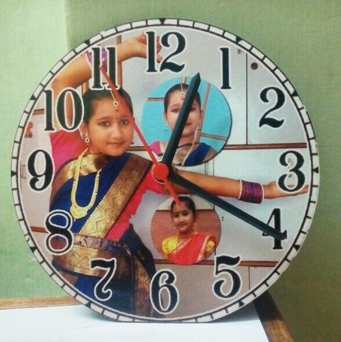 Pvc Customized Table Clock