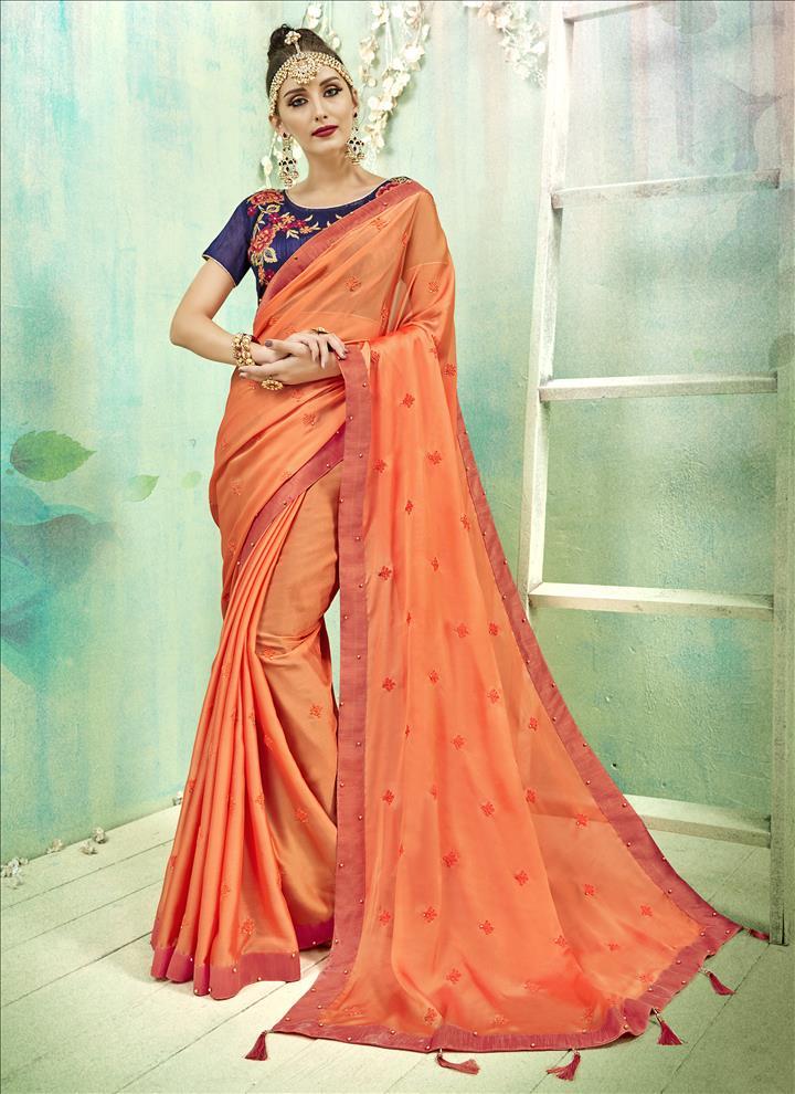 Latest Collection Georgette Saree