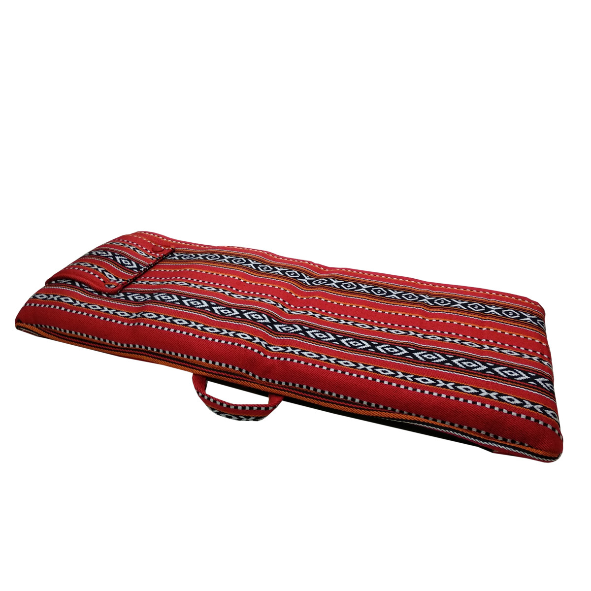 Kawachi Easy Floor Chair - High Quality Memory Foam, 50cm X 42cm X 55cm, Red - Adjustable Backrest, Portable Design, Perfect For Meditation And Gaming