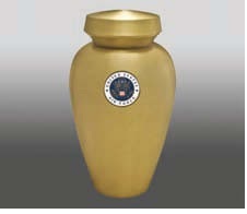 Silver Arlington Ii With Two Inch Bronze Air Force