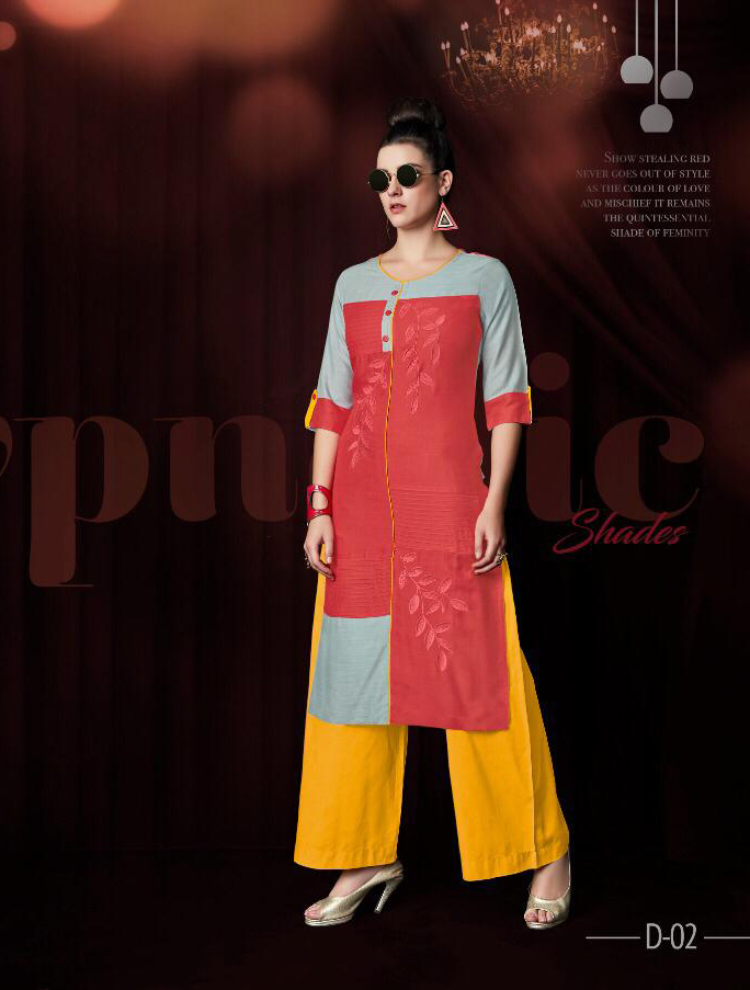 Latest Collection Kurta Palazzo Set - Cotton Rayon Blend, Sizes M-l-xl-xxl | Breathable, Quick Dry, Stylish Printed Kurtis For Women