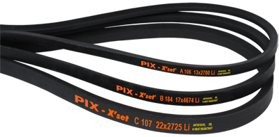 V-belt - Poly-v | Synthetic Cord, Five Cross Sections, Compact Configuration, High Transmission Capability, Oil Resistance, Heat Resistance, Anti-wearing, Uniform Tension, High Flexing
