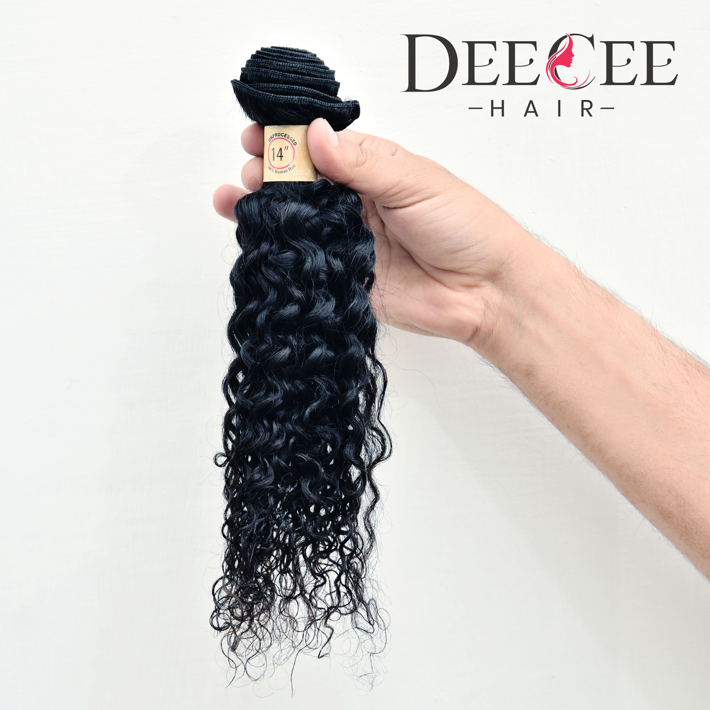 Black Single Drawn Remy Human Indian Hair